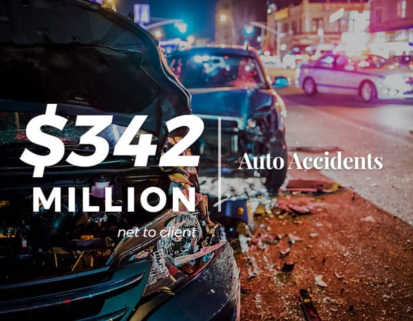 auto $342 Million | Auto Accidents
